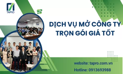 Dịch Vụ Mở Công Ty Trọn Gói Giá Tốt