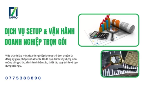 Dịch Vụ Setup & Vận Hành Doanh Nghiệp Trọn Gói