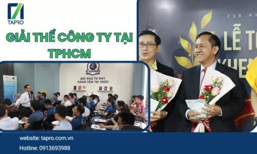 Giải Thể Công Ty Tại TPHCM