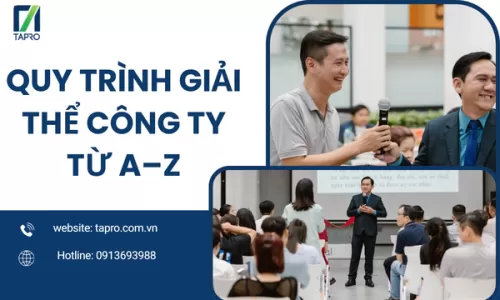 Quy Trình Giải Thể Công Ty Từ A–Z