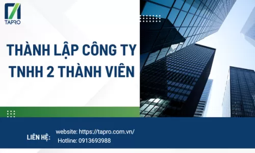 Thành Lập Công Ty TNHH 2 Thành Viên