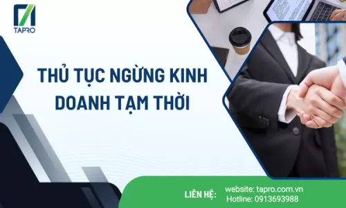 Thủ Tục Ngừng Kinh Doanh Tạm Thời