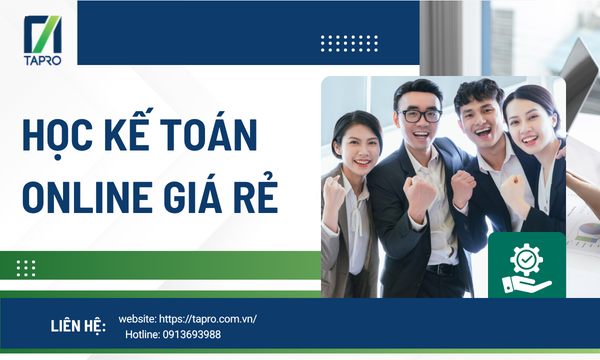 Học Kế Toán Online Giá Rẻ – Giải Pháp Tối Ưu Cho Người Muốn Giỏi Nghề Nhanh, Tiết Kiệm Chi Phí